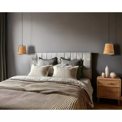 Závěsné osvětlení MILBURY - 1xE27, 40W, černé / žluté