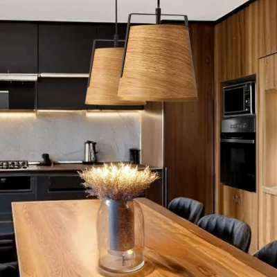 Závěsné osvětlení MILBURY - 1xE27, 40W, černé / žluté