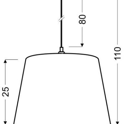 Závěsné osvětlení MIRAGE - 1xE27, 60W, stříbrné / hnědé