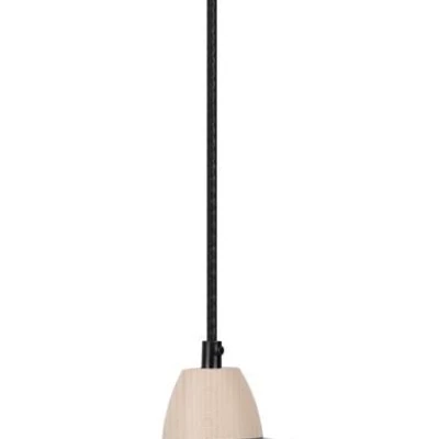 Skandinávské závěsné osvětlení MONROE - 1xE27, 60W, šedé