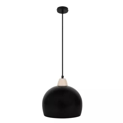 Skandinávské závěsné osvětlení MONROE - 1xE27, 60W, černé