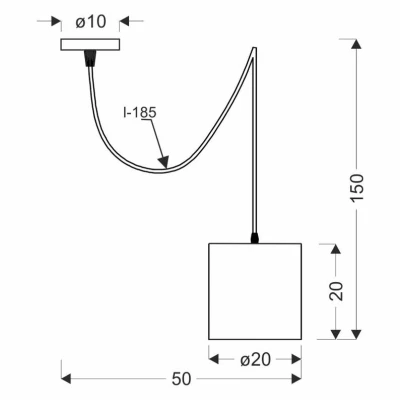 Závěsné moderní osvětlení ATLANTA - 1xE27, 40W, bílé / zlaté