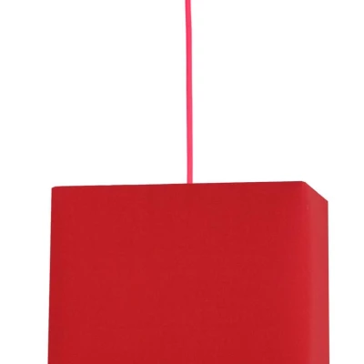 Moderní závěsné osvětlení BASIC - 1xE27, 60W, červené