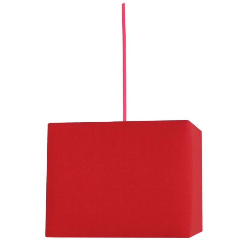 Moderní závěsné osvětlení BASIC - 1xE27, 60W, červené