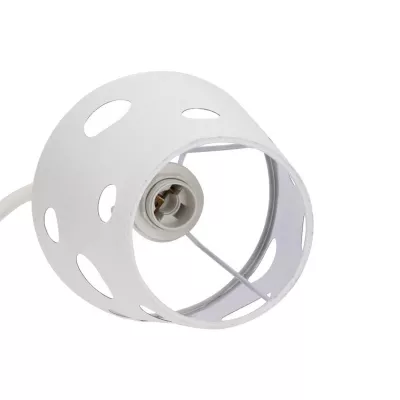 Závěsné pětiramenné svítidlo na řetězu BATLEY - 5xE14, 60W, bílé