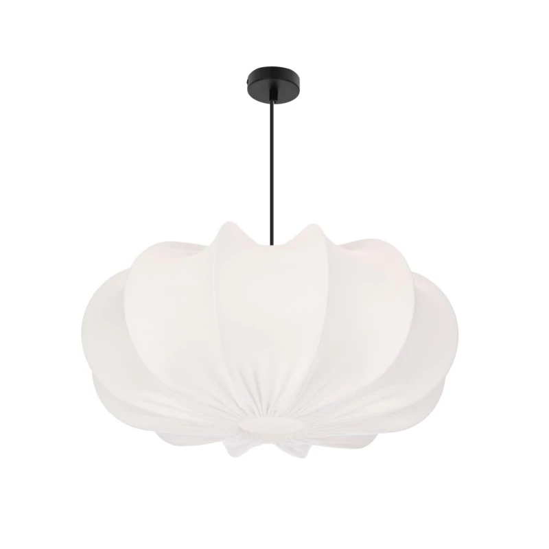 Designové závěsné osvětlení CAFEE - 1xE27, 40W, 52cm, kulaté, černé / latte