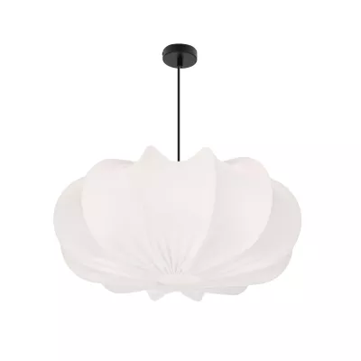 Designové závěsné osvětlení CAFEE - 1xE27, 40W, 52cm, kulaté, černé / latte