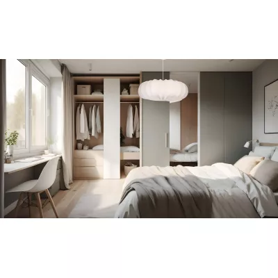 Designové závěsné osvětlení CAFEE - 1xE27, 40W, 66cm, kulaté, bílé / latte