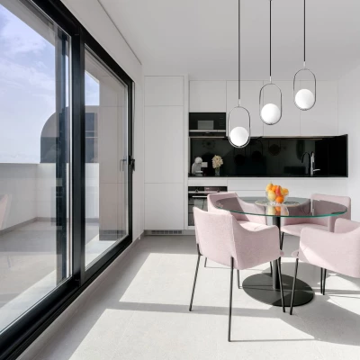 Závěsné art deco osvětlení CORDEL - 1xG9, 28W, chromované / bílé