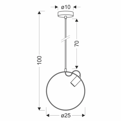 Závěsné skandinávské osvětlení NEXO - 1xE27, 40W, bílé