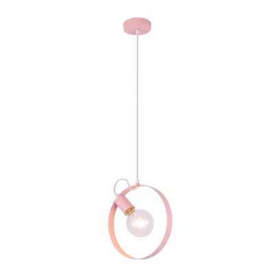 Závěsné skandinávské osvětlení NEXO - 1xE27, 40W, růžové