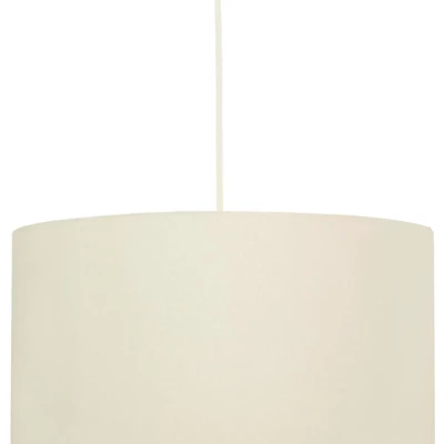 Závěsné moderní osvětlení ONDA, 1xE27, 60W, 40cm, kulaté, krémové