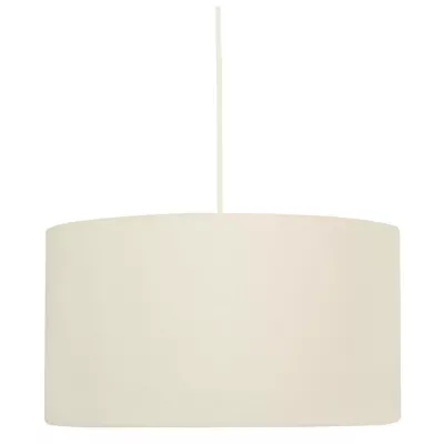 Závěsné moderní osvětlení ONDA, 1xE27, 60W, 40cm, kulaté, krémové
