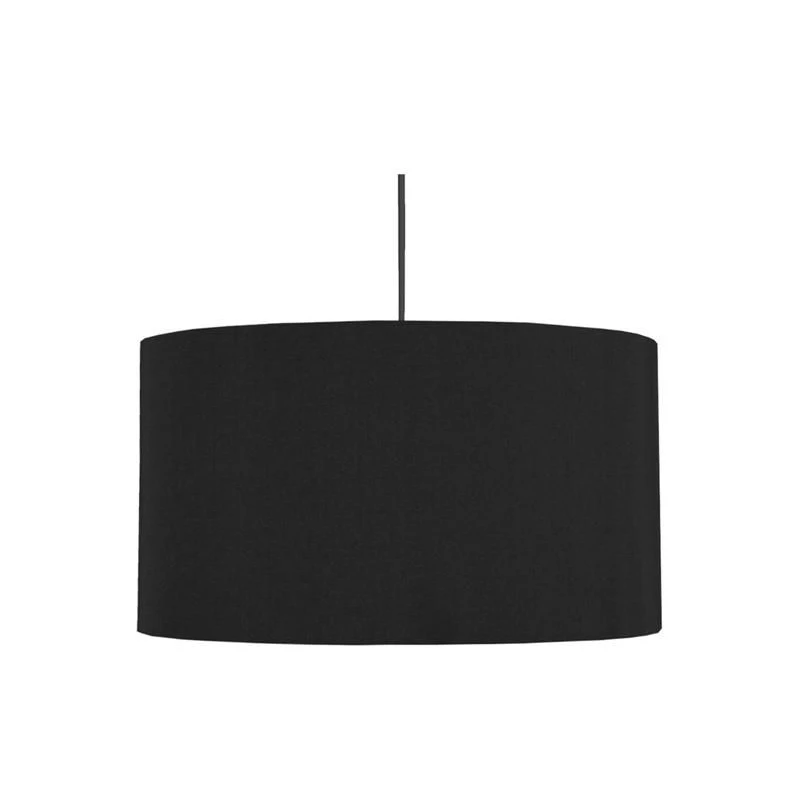 Závěsné moderní osvětlení ONDA, 1xE27, 60W, 40cm, kulaté, černé