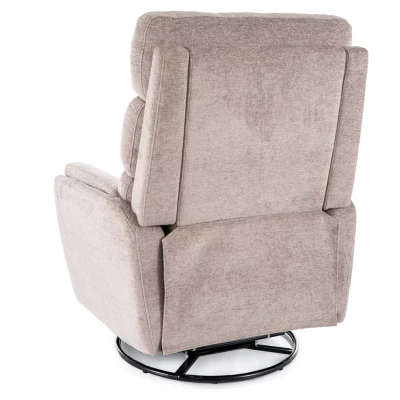 Polohovací křeslo VARDAN - tmavě béžové