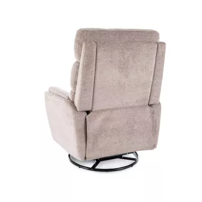 Polohovací křeslo VARDAN - tmavě béžové