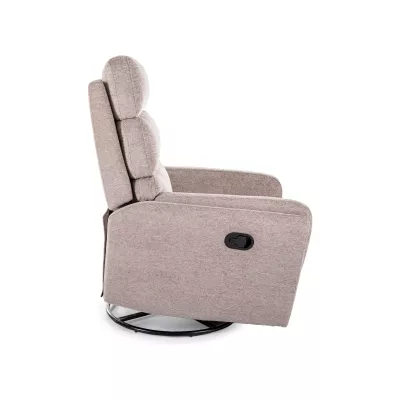 Polohovací křeslo VARDAN - tmavě béžové