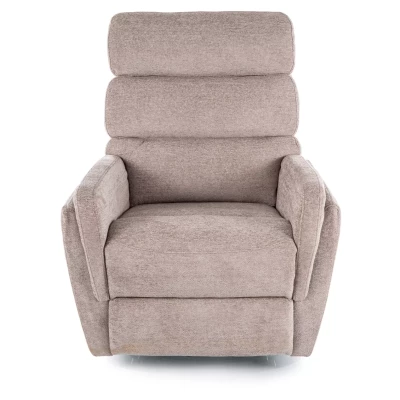 Polohovací křeslo VARDAN - tmavě béžové