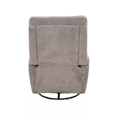 Polohovací křeslo VARDAN - světle šedé