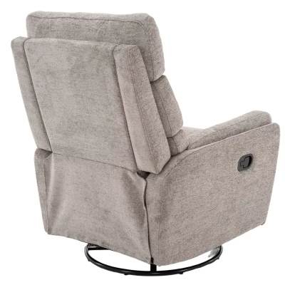 Polohovací křeslo VARDAN - světle šedé