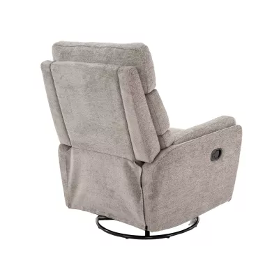 Polohovací křeslo VARDAN - světle šedé