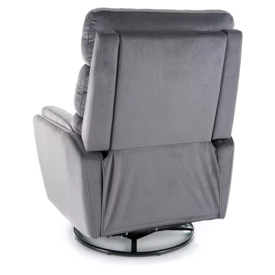 Polohovací křeslo VARDAN - šedé