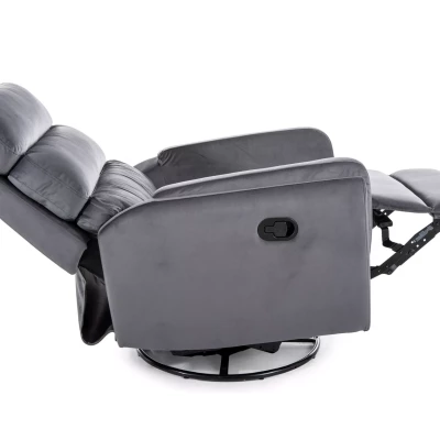 Polohovací křeslo VARDAN - šedé