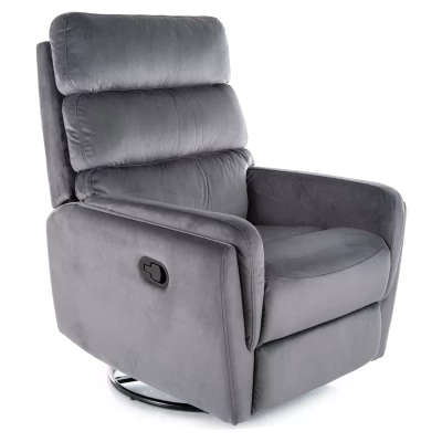 Polohovací křeslo VARDAN - šedé