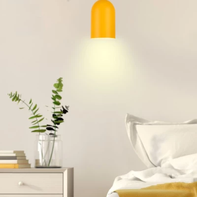 Závěsné skandinávské osvětlení OSS - 1xE27, 40W, žluté