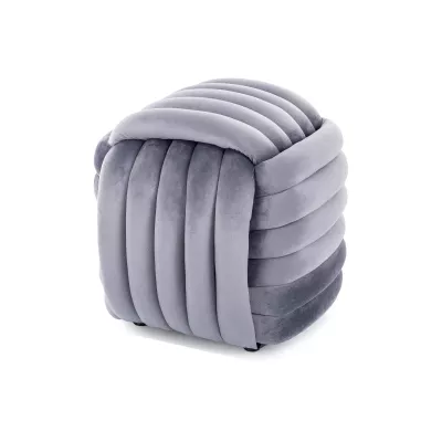 Designový taburet AMBROZ - šedý