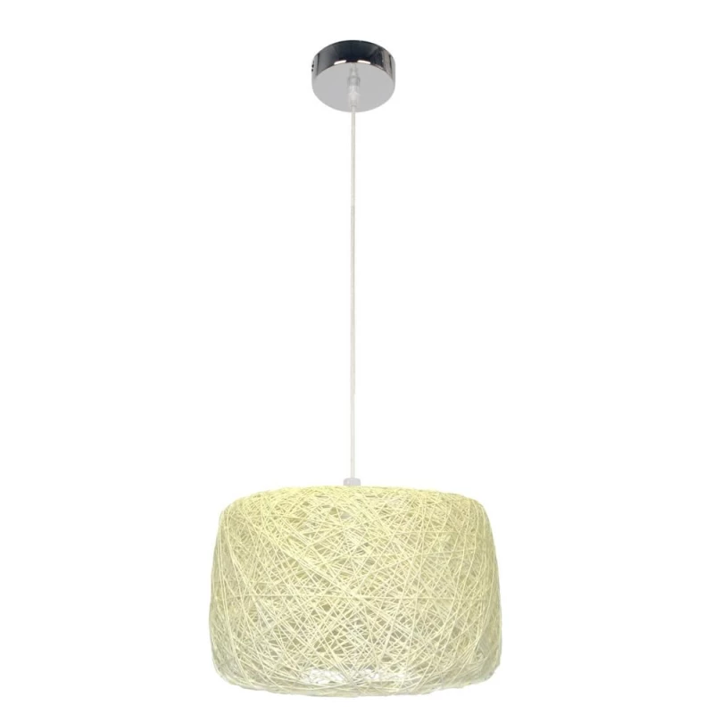 Závěsné osvětlení PANDA - 1xE27, 60W, krémové