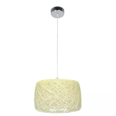 Závěsné osvětlení PANDA - 1xE27, 60W, krémové