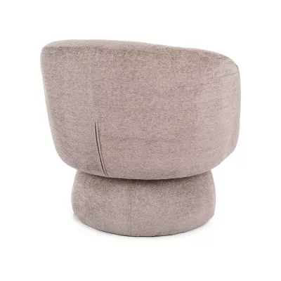 Elegantní čalouněné křeslo AGUSTIN - tmavě béžové