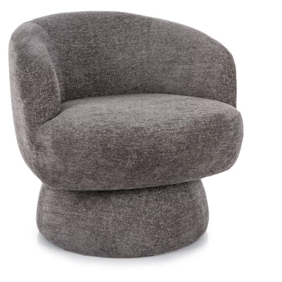 Elegantní čalouněné křeslo AGUSTIN - šedé