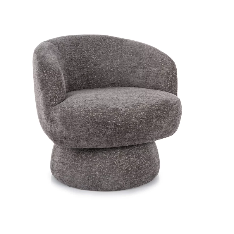 Elegantní čalouněné křeslo AGUSTIN - šedé