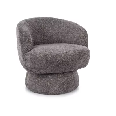 Elegantní čalouněné křeslo AGUSTIN - šedé