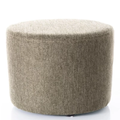 Kulatý taburet DOLORES 1 - olivový