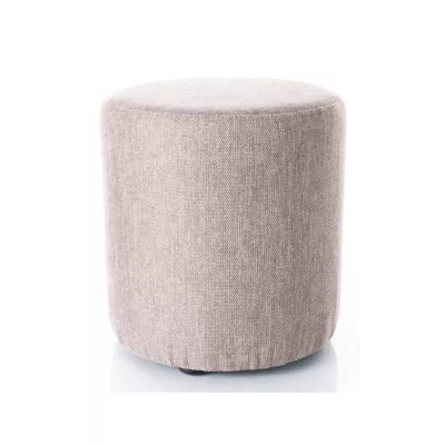 Kulatý taburet DOLORES 3 - béžový