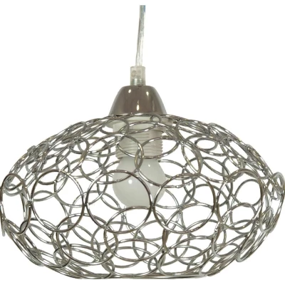 Závěsné industriální osvětlení PINIA - 1xE27, 60W, chromované