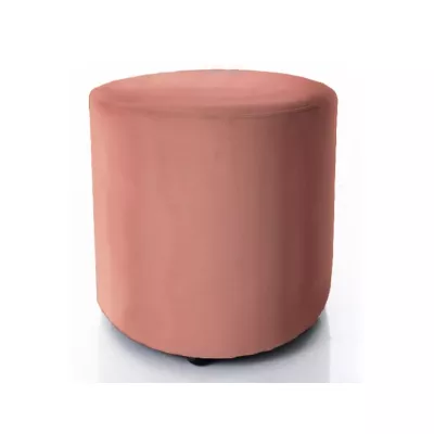 Kulatý taburet DOLORES 4 - růžový
