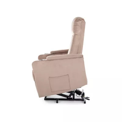 Polohovací křeslo DRAVEN - béžové