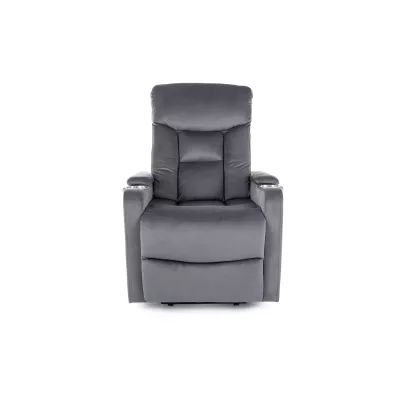 Polohovací křeslo DRAVEN - šedé