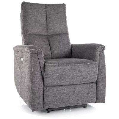 Elektrické polohovací křeslo JEAN - tmavě šedé