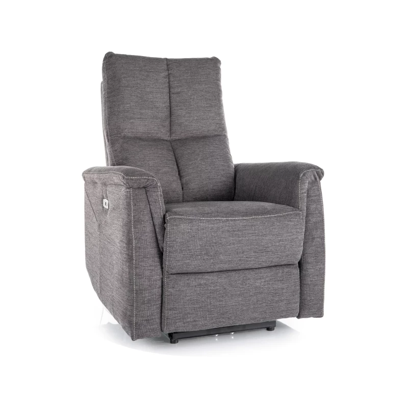 Elektrické polohovací křeslo JEAN - tmavě šedé