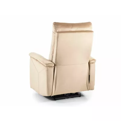 Elektrické polohovací křeslo JEAN - světle béžové