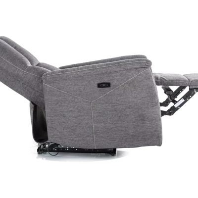 Elektrické polohovací křeslo JEAN - světle béžové