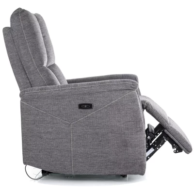 Elektrické polohovací křeslo JEAN - černé