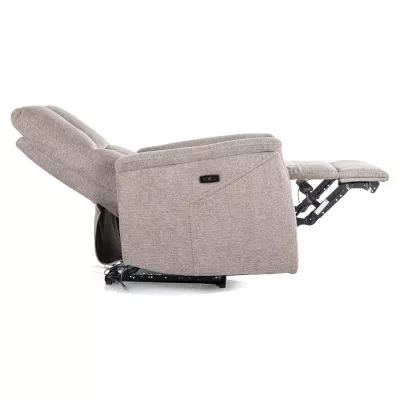 Masážní polohovací křeslo JEAN - tmavě béžové