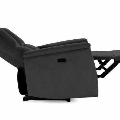 Masážní polohovací křeslo JEAN - černé