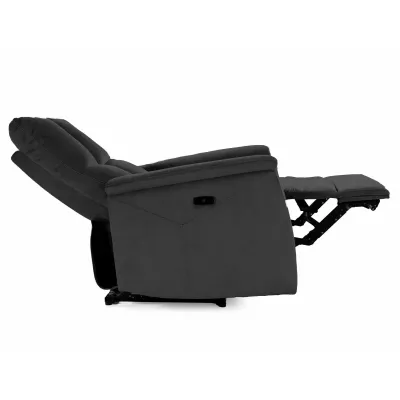 Masážní polohovací křeslo JEAN - černé